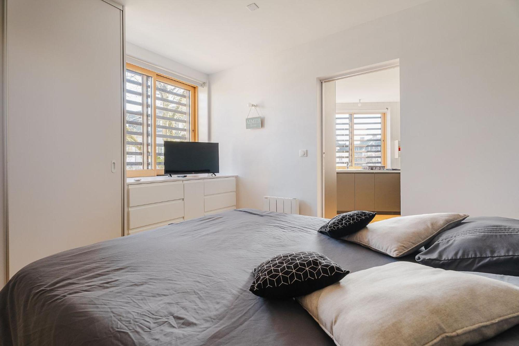 L'Atelier, Appartement Lumineux Et Cosy Ploërmel Exteriér fotografie